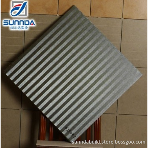 Decorative Metallic Ceramics Mental Finish Rustic Porcelain Floor Tile for Hotel Home Hall
